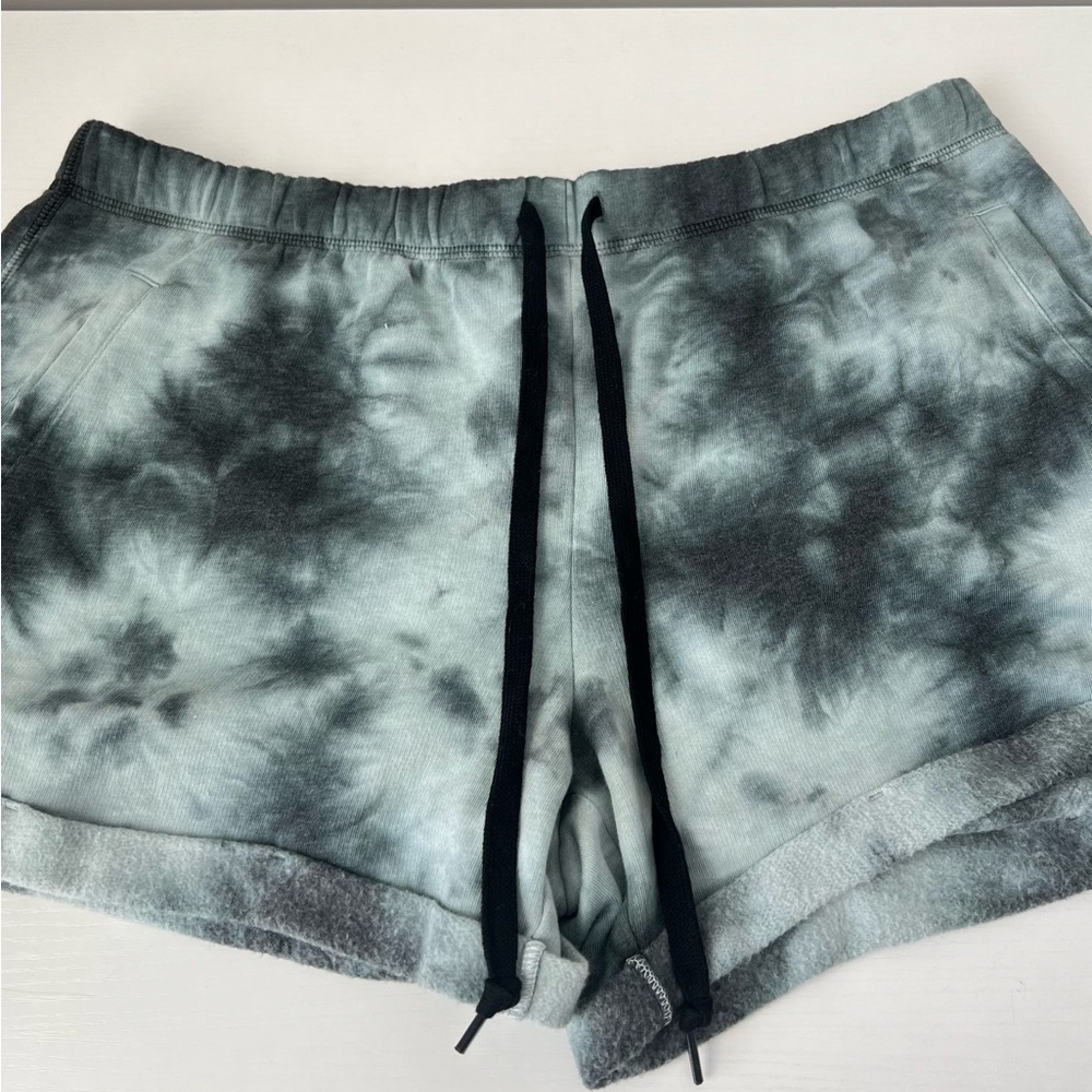 PINK Victoria's Secret Black and Gray Athletic Shorts